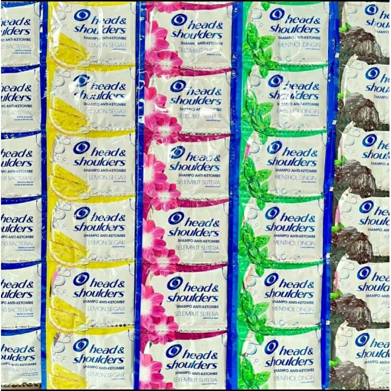Shampoo Head & Shoulders Sachet 10 ml / Shampoo Head & Shoulders Renceng