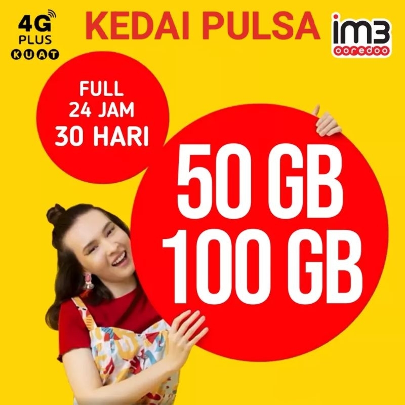 PAKET DATA FREEDOM INTERNET 100GB/30 HARI. (WAJIB CEK NOMOR)