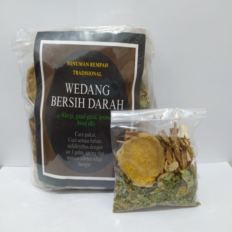 

Wedang Rempah Bersih Darah (1Sachet)