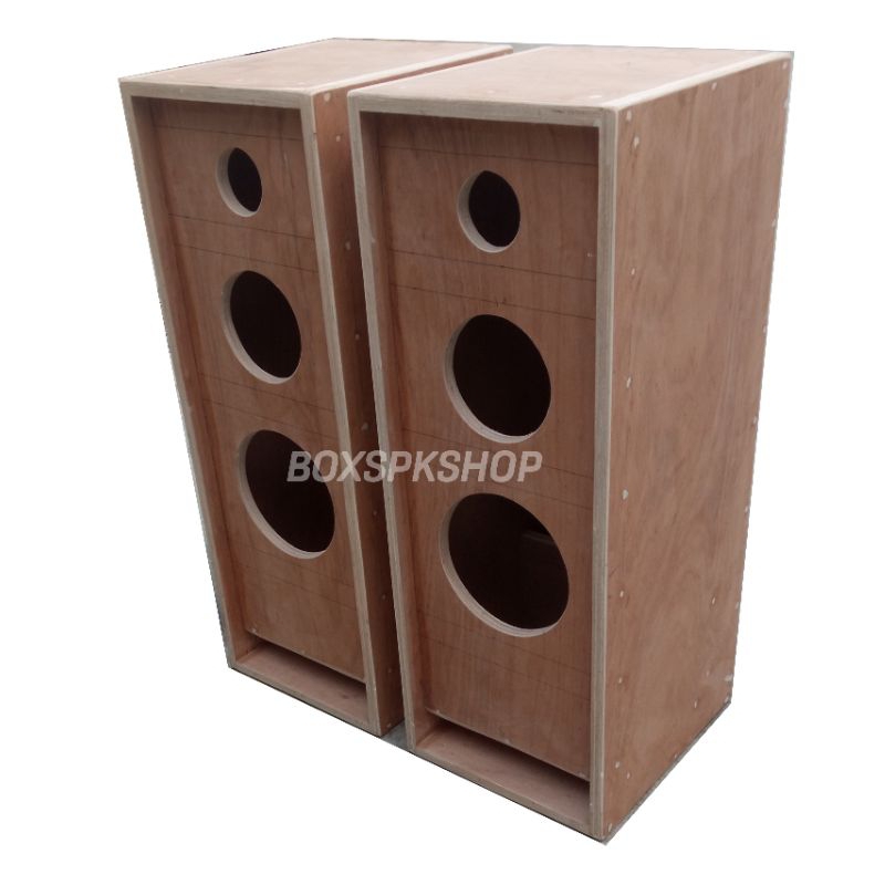 Box 6 inch dobel tweeter box speaker