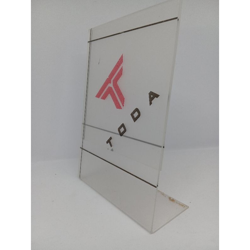 

Acrylic L A5 Clear