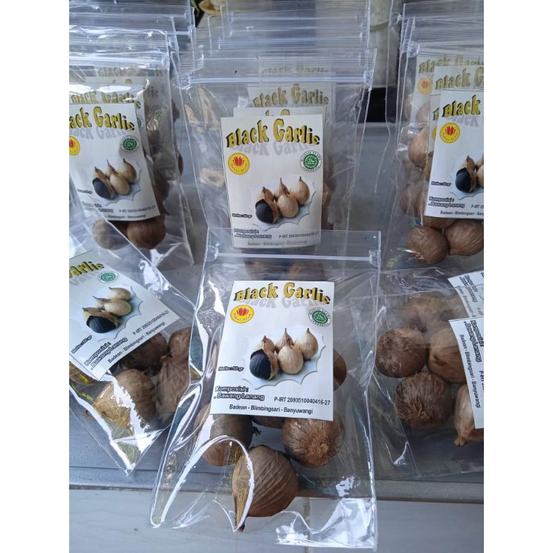 

BLACK GARLIC - 100% Bawang Lanang
