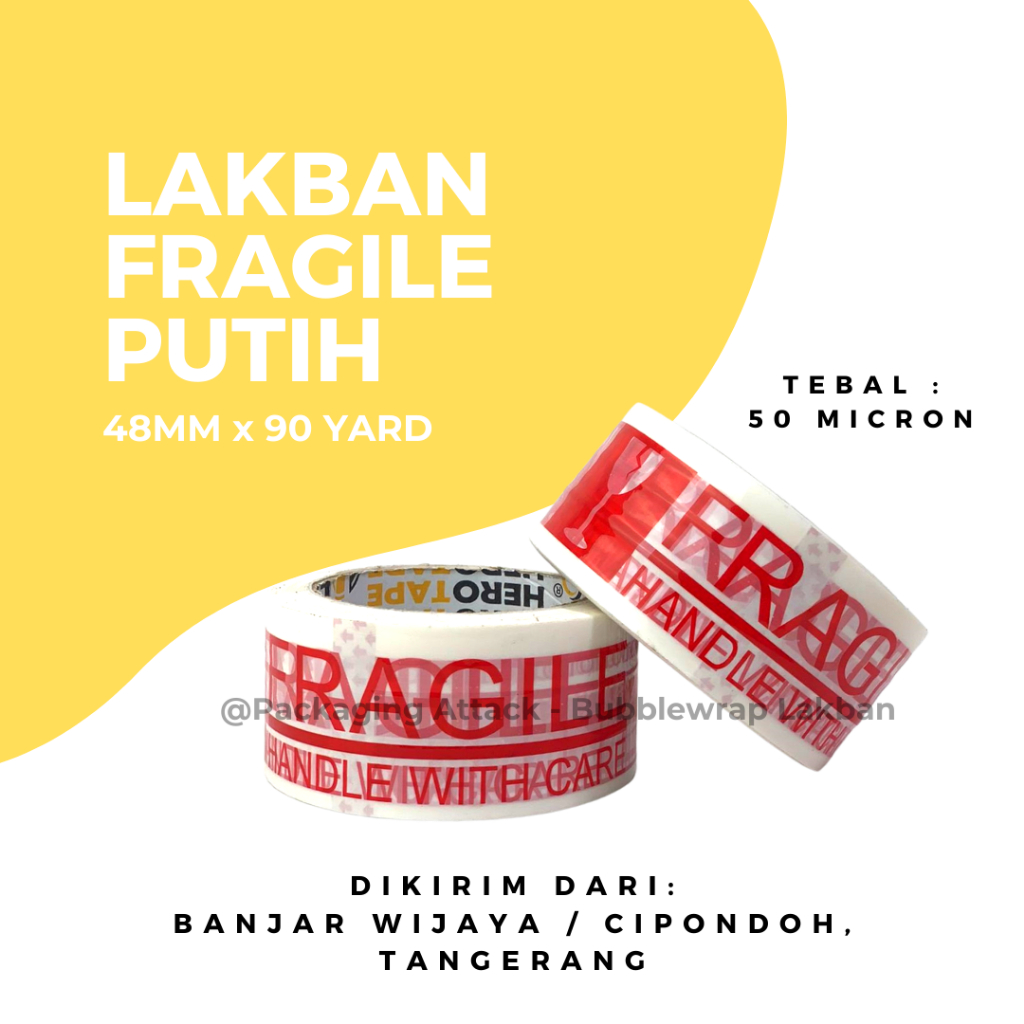 

LAKBAN SUPER TEBAL Merekat Kuat Daya Tempel Sulit Dibuka Tidak Mudah Putus Lakban Cokelat Fragile Merah Putih Ukuran 2 inch Best Seller Anti Air Selotip 48 mm