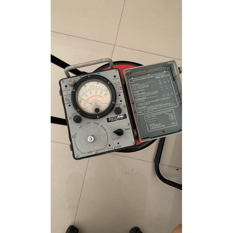 avometer multimeter us rare antik bekas