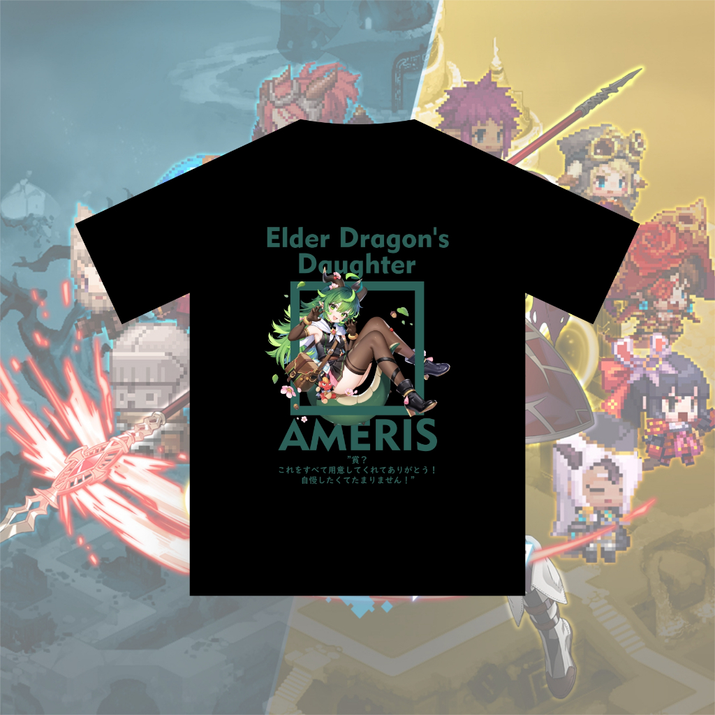 Kaos Guardian Tales AMERIS Cotton Combed 30s