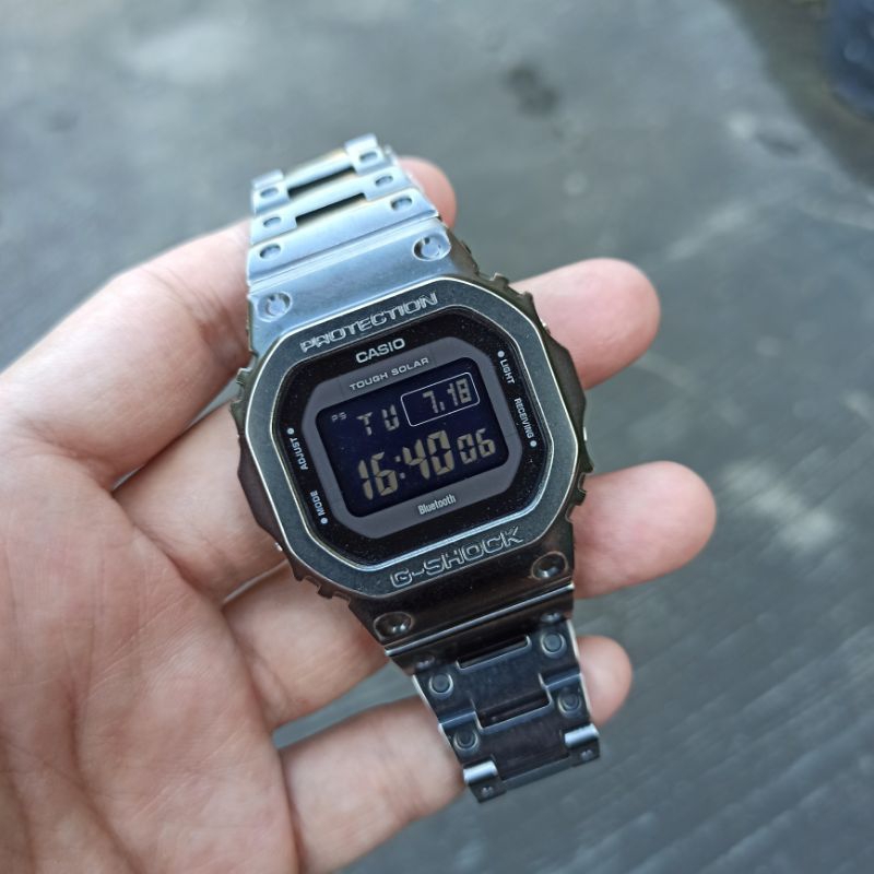 Casio G-shock GW-B5600 GW-B5600BC GW-B5600HR Custom Stainless steel