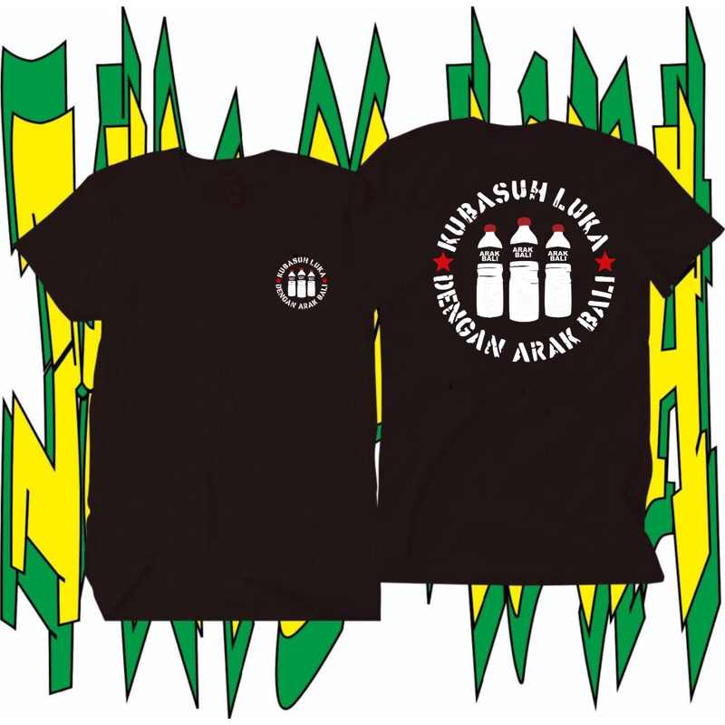 BAJU KAOS KUBASUH LUKA DENGAN ARBAL