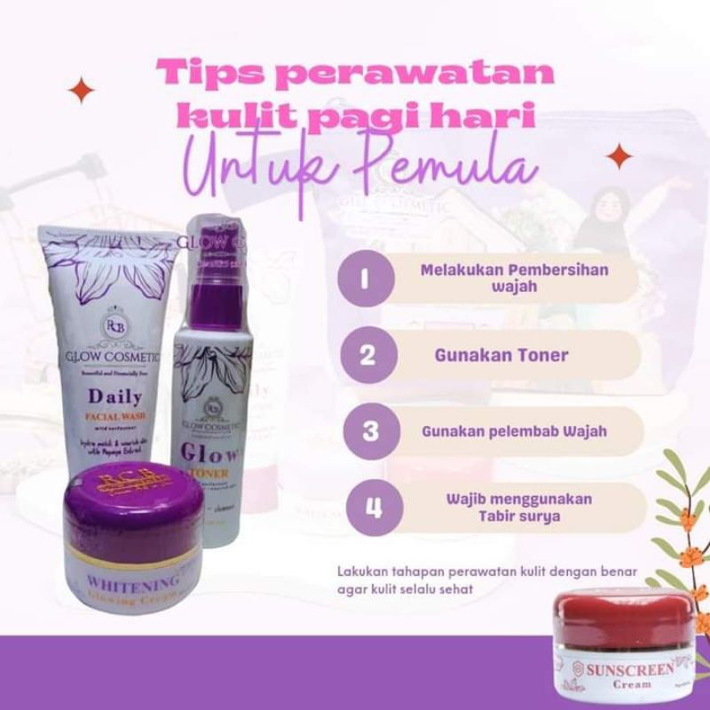 paket glowing rcb glow cosmetic