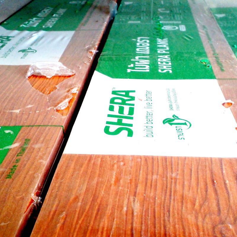 Lisplang List Plank Motif Kayu Alami / plank texture colored - 3 Meter & 4 Meter