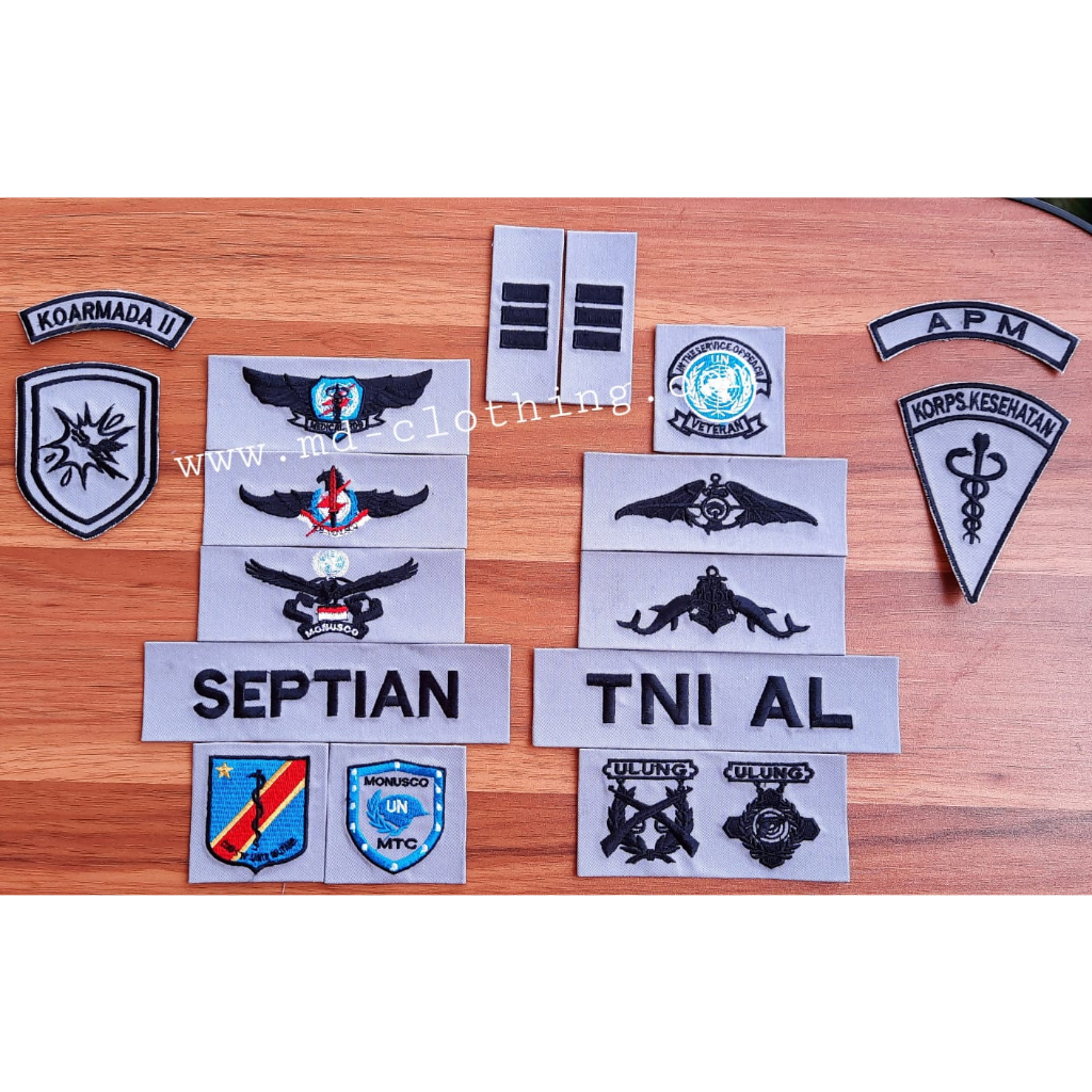 Papan Nama TNI AL PDL Layar PDL KRI Monusco Papan nama murah