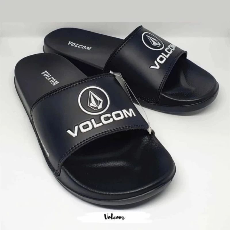 Sandal Slide volcom Pria Wanita | Sandal Slop Cowo Cewe | Sendal Slop | Sandal