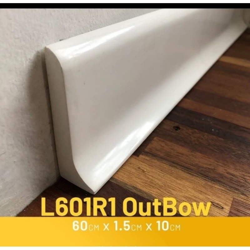 HOSPITAL PLINT /Plint untuk rumah, skirting, plint , lantai hospital type tempel panjang 60 1,5 10