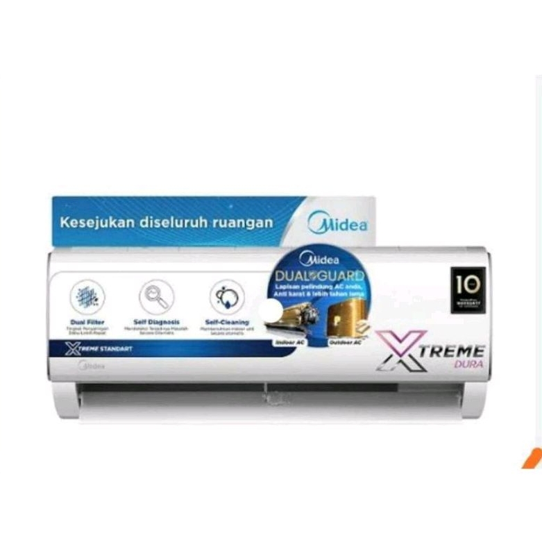 AC MIDEA MSAF 07CRN 3/4 PK STANDAR AC MIDEA MSAF 07CRN HARGA UNIT ONLY