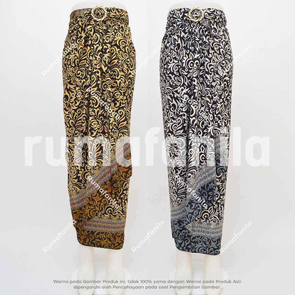 Kain Lilit Batik Premium Bawahan Kebaya Wisuda Jumbo Rok Batik Lilit Modern Pakaian Tradisional Pest