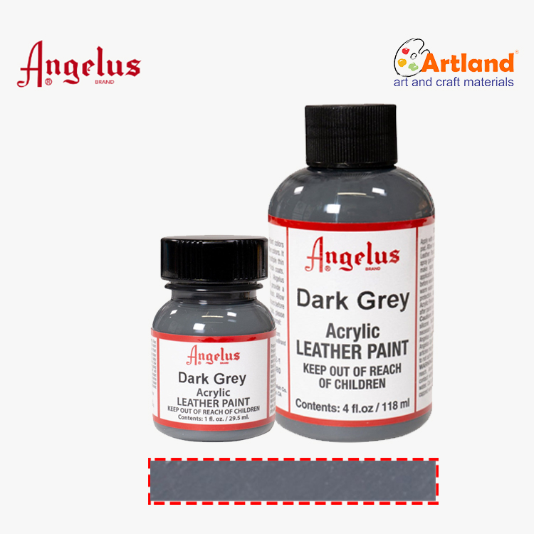 

Angelus Dark Grey Paint // Angelus Acrylic Leather Paint - 080