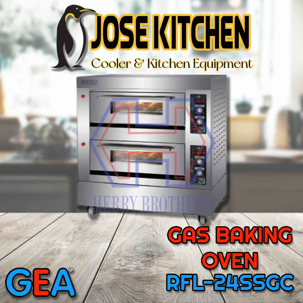 GETRA Gas Baking Oven RFL-24SSGC / Mesin Pemanggang Roti / RFL24SSGC