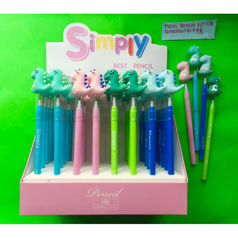 

(1PC)PENSIL BENSIA 217-118 DINOSAURUS