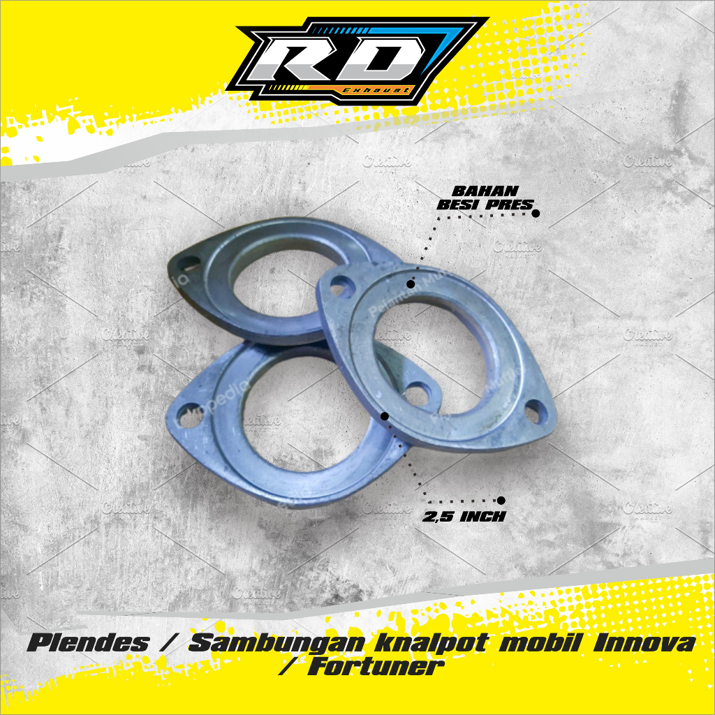 Plendes / Sambungan Knalpot Mobil Innova / Fortuner