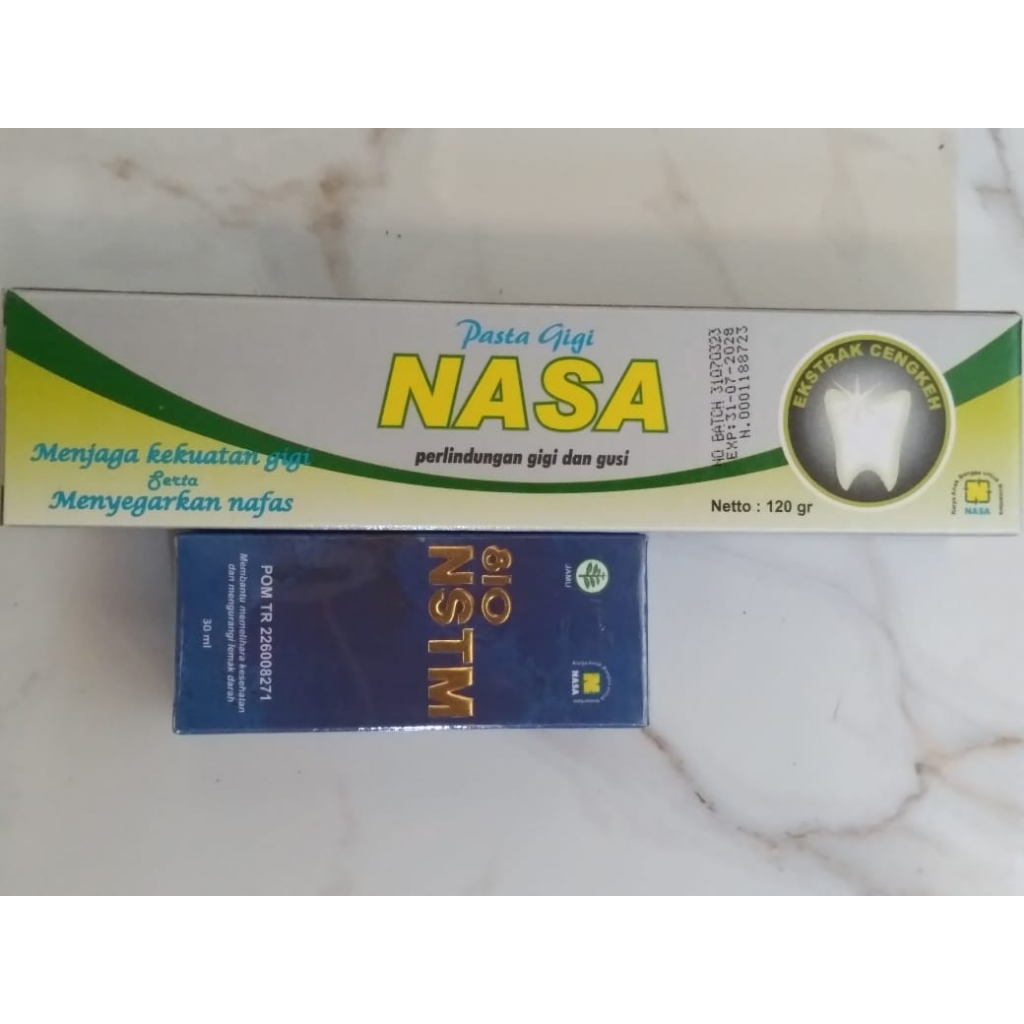 PROMO BIO NSTM FREE PASTA GIGI NASA/ NSTM OBAT MATA/ NSTM ORIGINAL 100%