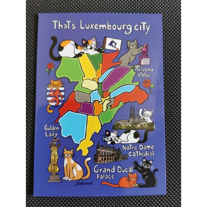 

kartu pos kucing titina/titina postcard