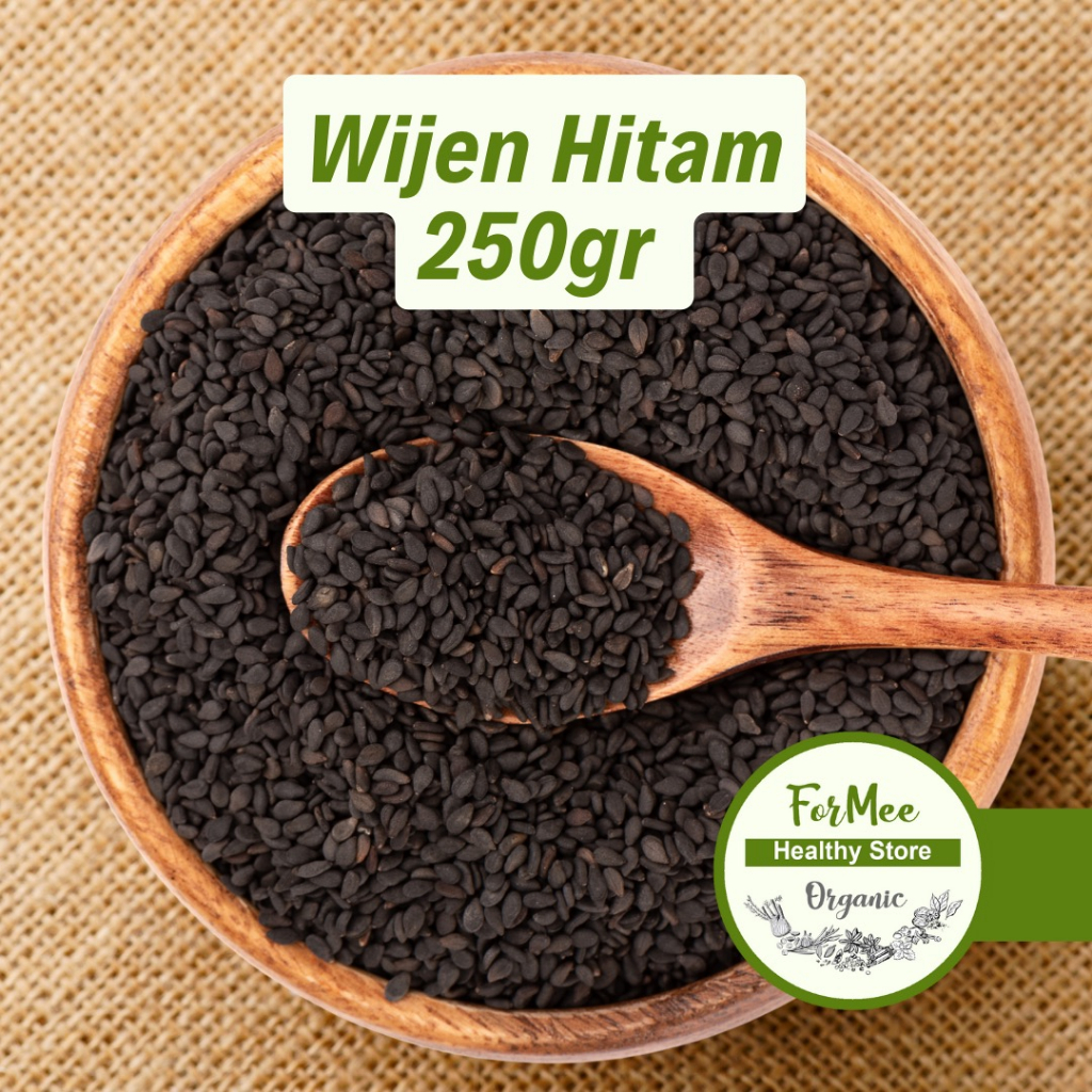 

250gr Wijen Hitam / Black Sesame