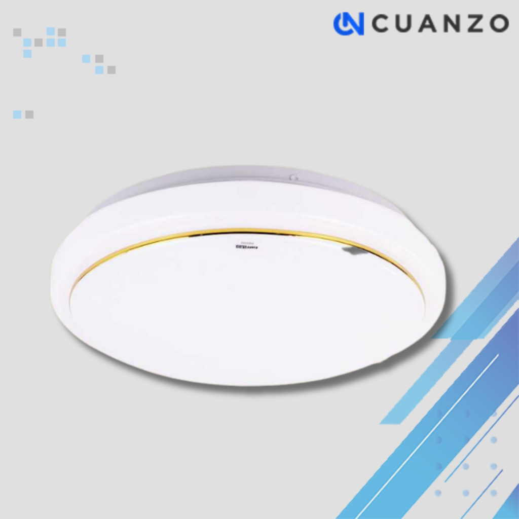 Lampu Plafon Ruang Tamu LED Modern Minimalis Ceiling Light Cool White 24W/25cm / Lampu Hias Ruangan 