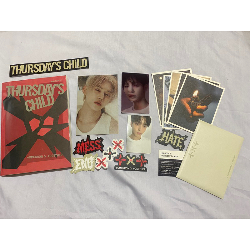 [READY STOCK] UNSEALED ALBUM TXT THURSDAY’S CHILD END VER PC SOOBIN LENTI TAEHYUN POSTCARD YEONJUN F