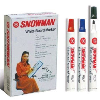 

SPIDOL WHITE BOARD / PAPAN TULIS SNOWMAN BG - 12