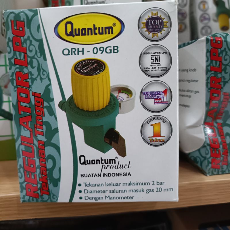 Regulator gas Quantum tekanan tinggi