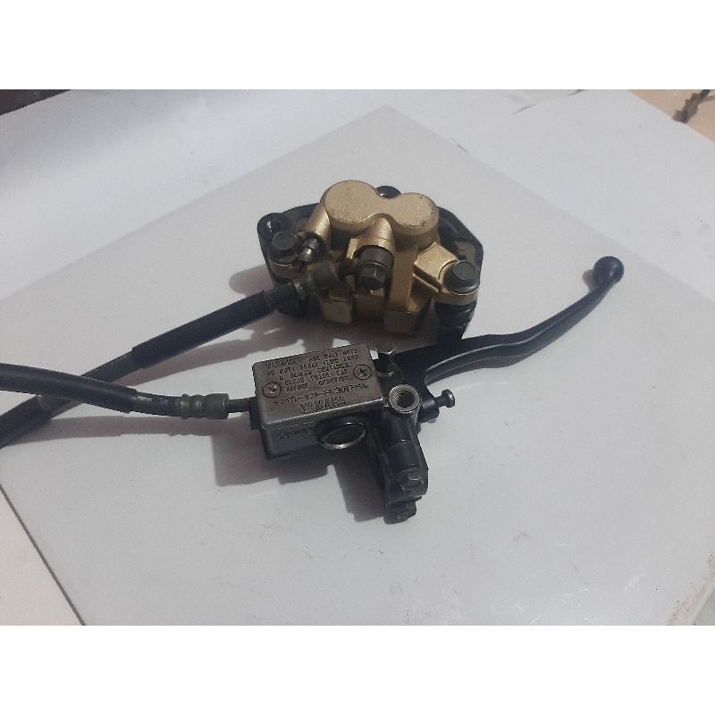 Pengereman Rem Depan Set RX King New Original Copotan