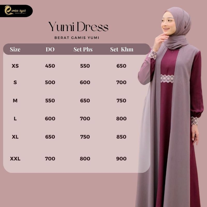 yumi dress by.Emka