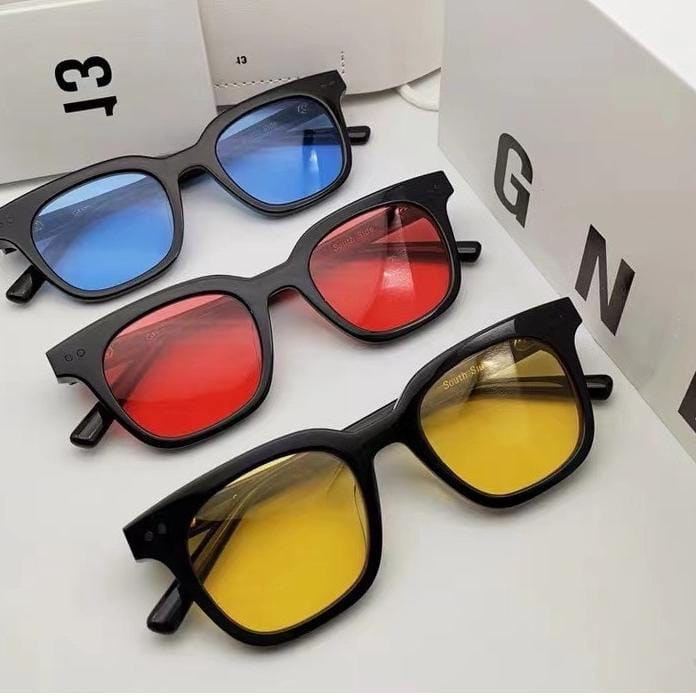 PL-WW004  Kacamata Pria/Wanita Sunglasses Korean Fashion Small Candy Color KM02a-4