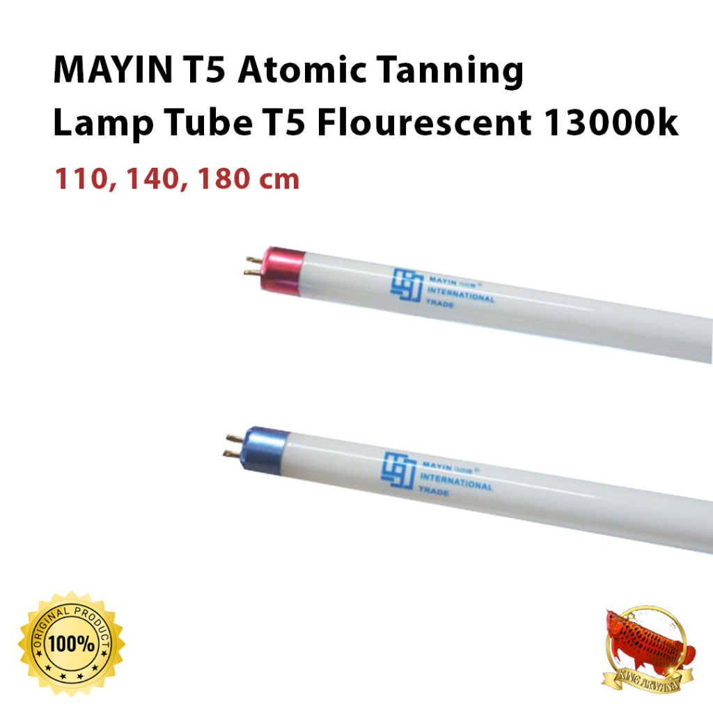 Mayin Atomic Tanning Lamp Tube T5 Flourescent 13000k ikan Arowana