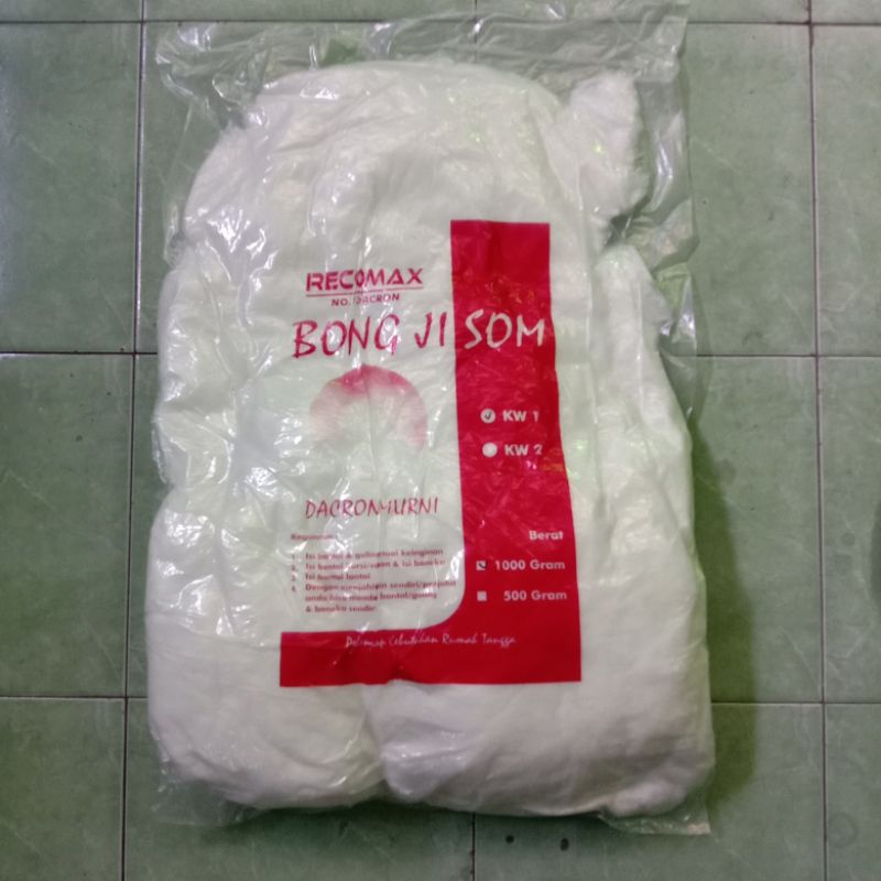 DAKRON KAPAS SILIKON KAPAS GRADE 1 UNTUK ISIAN BANTAL GULING DAN BONEKA