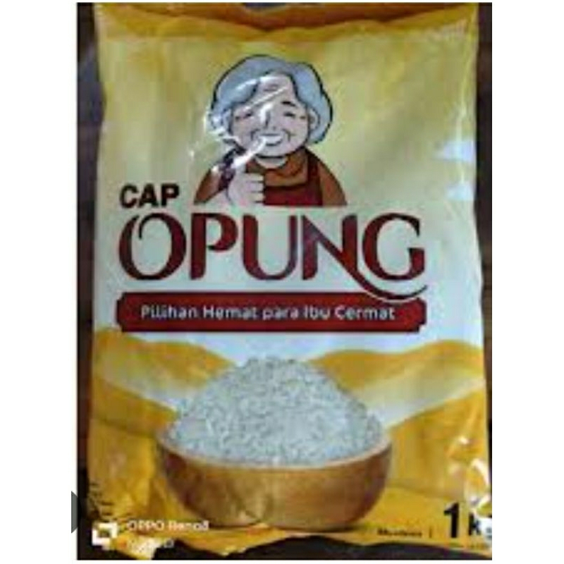 

Beras premium cap opung 1kg