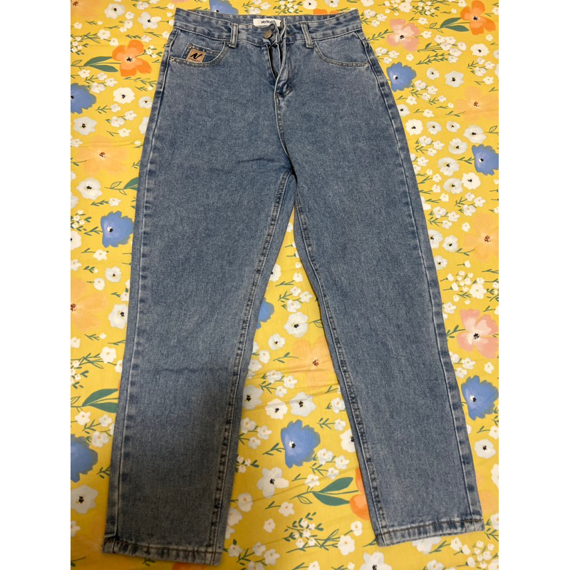 MyStyle Highwaist Boyfriend Jeans | Celana Highwaist Jeans Boyfriend Regular MyStyle