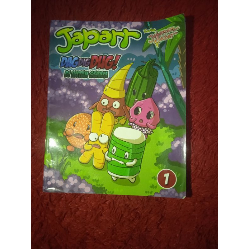 ( preloved ) kartun jajanan pasar original