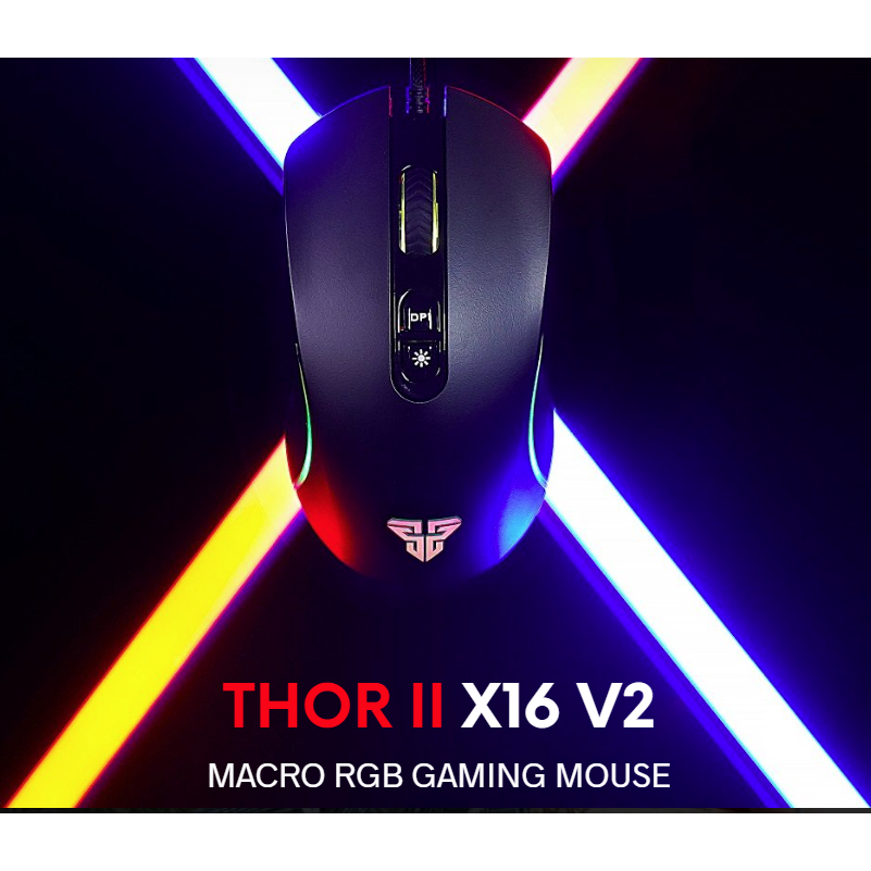 Mouse Gaming Fantech Thor X16 v2 Rgb/Mouse Gaming Macro