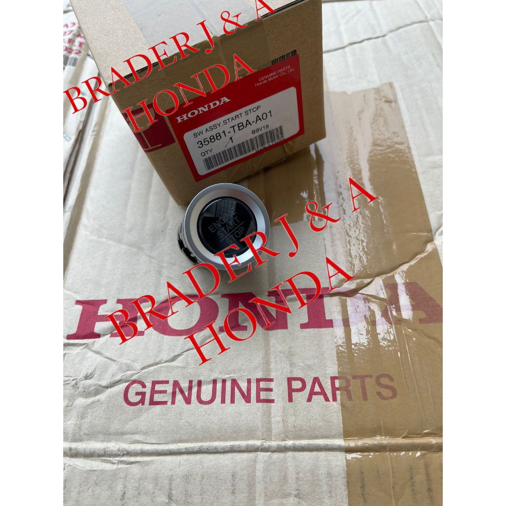 SWITCH ENGINE START STOP BUTTON WRV CRV GEN 5 RW1 RW3 CIVIC FC1 FC4 FK1 FK4 R SEDAN TURBO PRESTIGE 1
