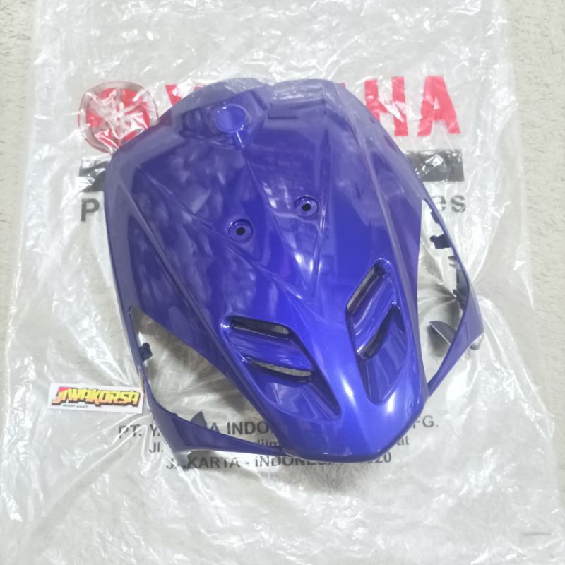 Tameng Dasi Dada Depan Yamaha Mio Sporty Pertama Karbu Old 5TL-F8311-01-P1 Biru Original
