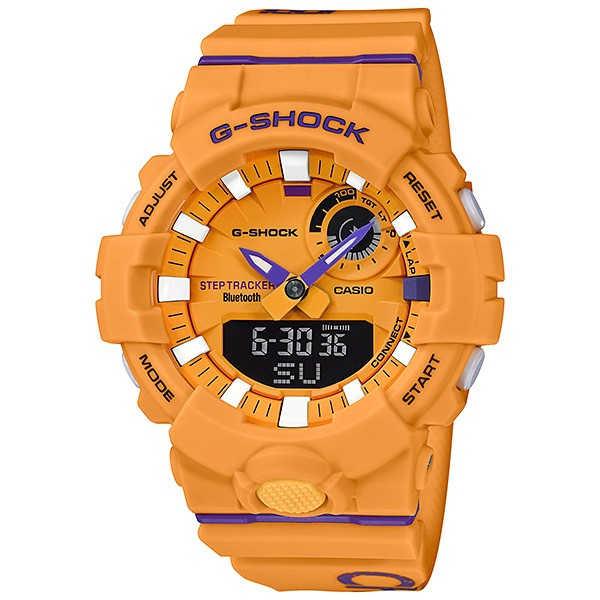 JAM TANGAN PRIA CASIO G-SHOCK GBA-800DG-9A ORIGINAL - GSHOCK GBA800DG KUNING G-SHOCK ORIGINAL