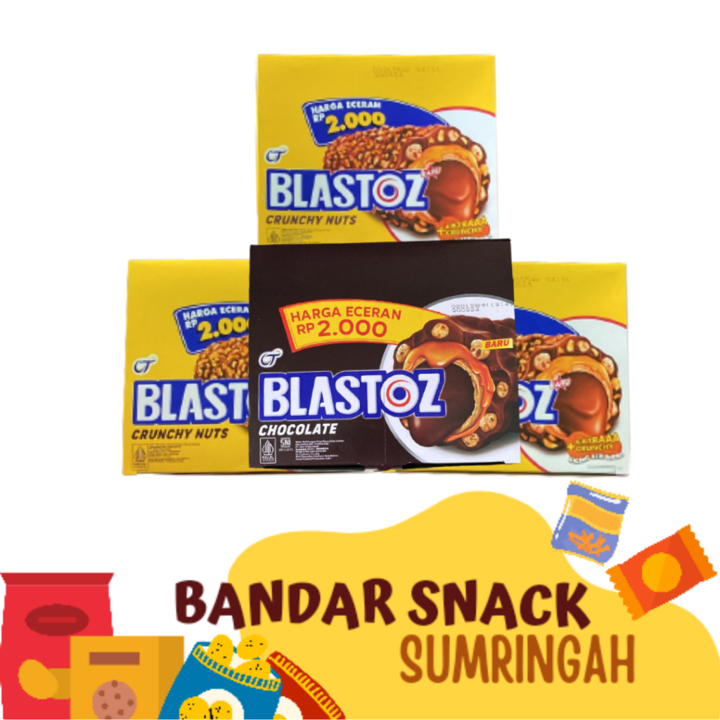 

BLASTOZ CRUNCHY NUTS [1B0X ISI 12PCS]