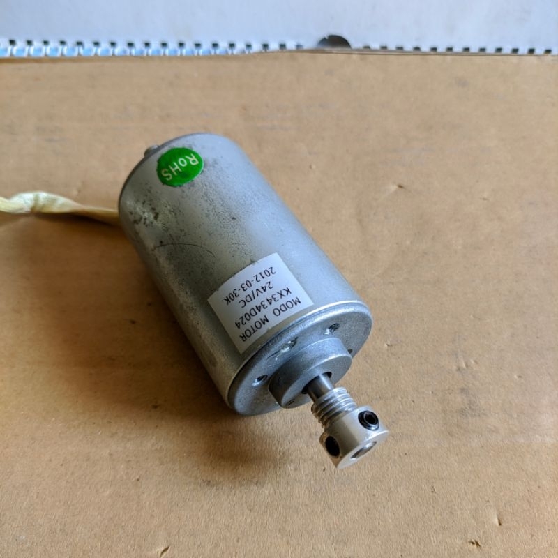 MODO MOTOR DC 24V 3000RPM DC MOTOR PERMANEN MAGNET GENERATOR MANTAP