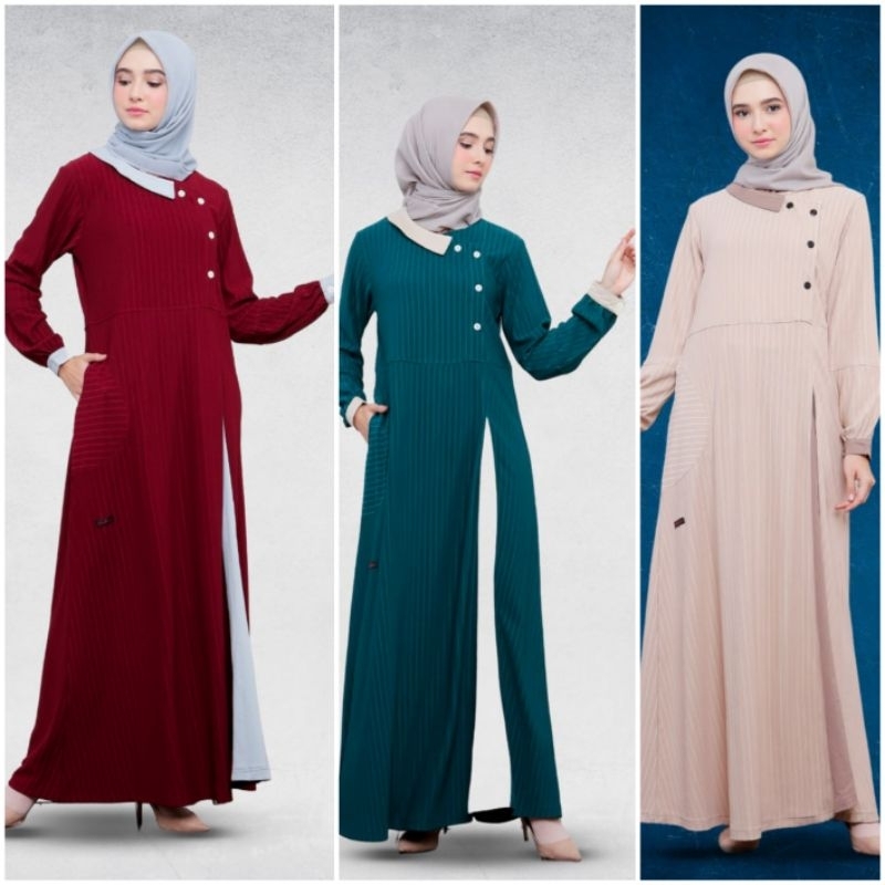 Cuci Gudang RAHNEM "GM 43"/ Gamis Murah/ Gamis Original