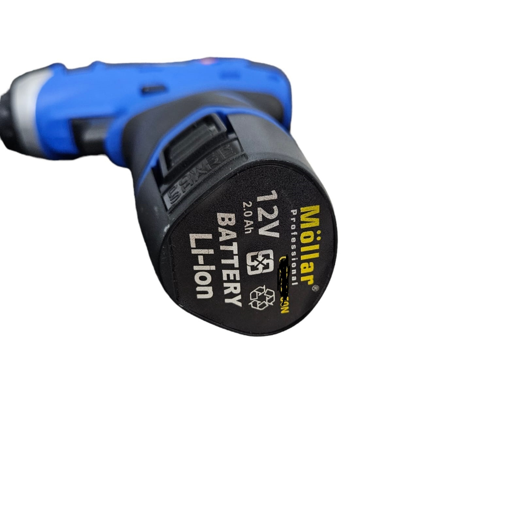 KUBIBIX MOLLAR CD12300 BOR CORDLESS BRUSHLESS DRILL 12V IMPACT DRILL 10MM