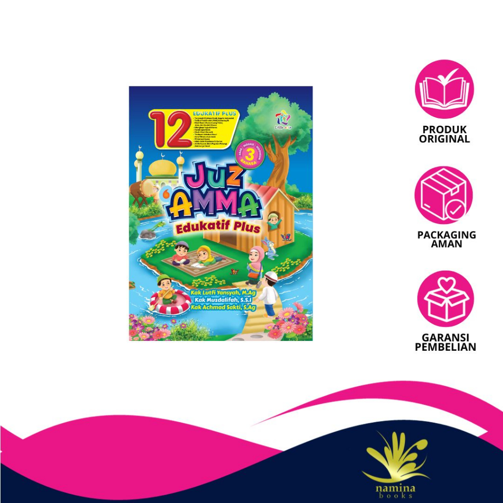 [Namina Books] Juz Amma For kids Edukatif Plus Hard Cover