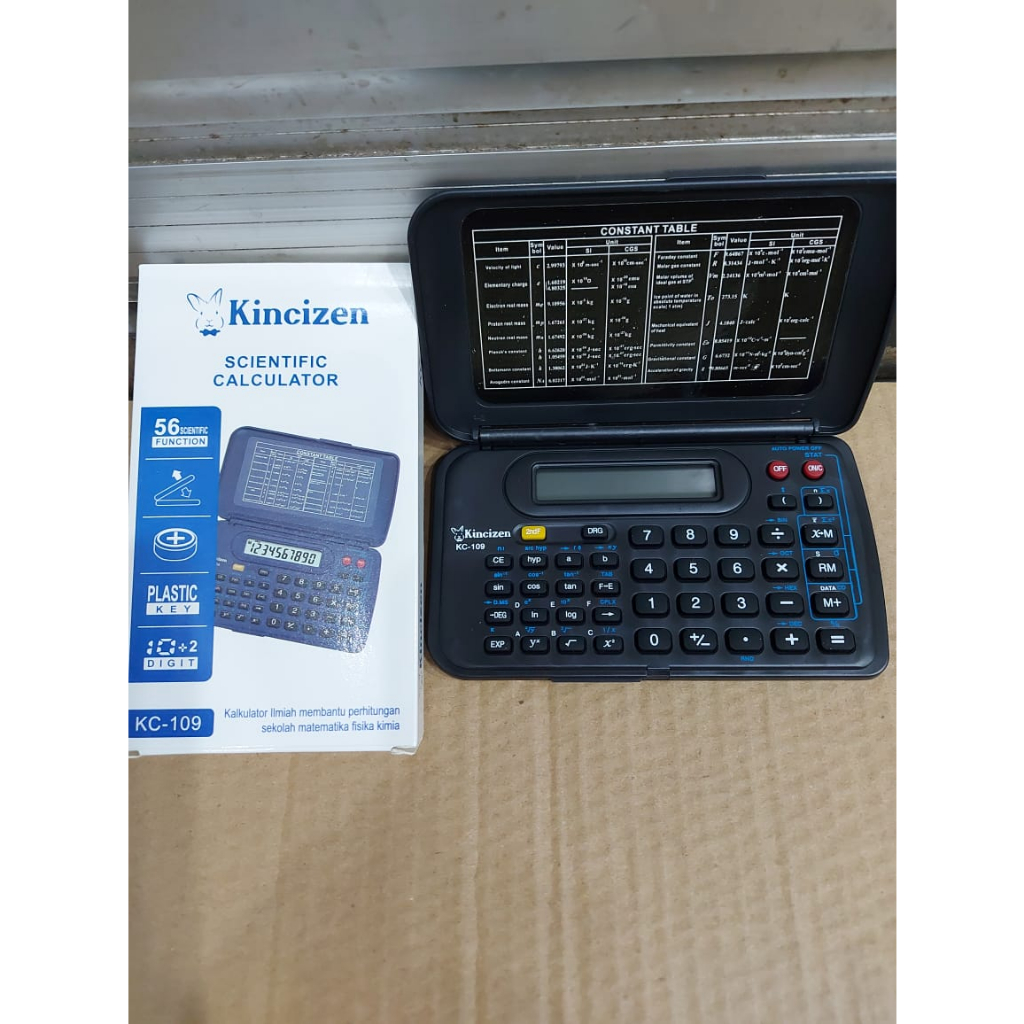 

KALKULATOR SCIENTIFIC KC108 KC109 KINCIZEN KALKULATOR SEKOLAH SIN COS BUKAN CASIO KARCE CITIZEN KALKULATOR ILMIAH