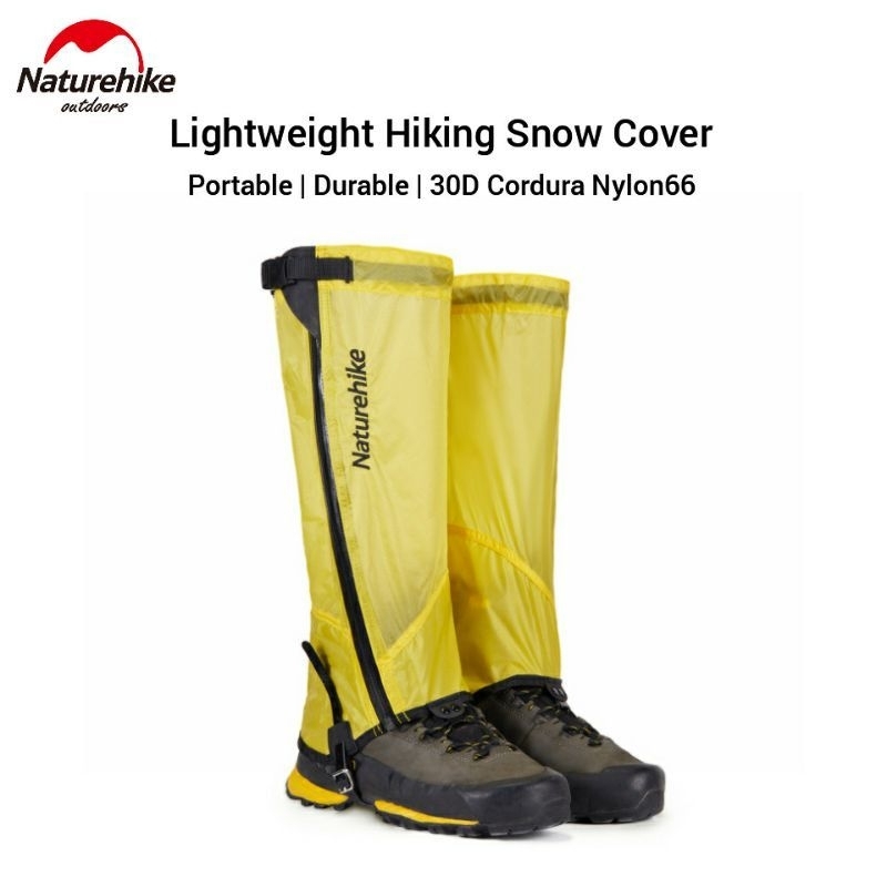 GAITER NATUREHIKE NH21HJ004
 SNOW COVER MOUNTAIN CLIMBING LEG GAITERS COBER GAITERS PELINDUNG KAKI N