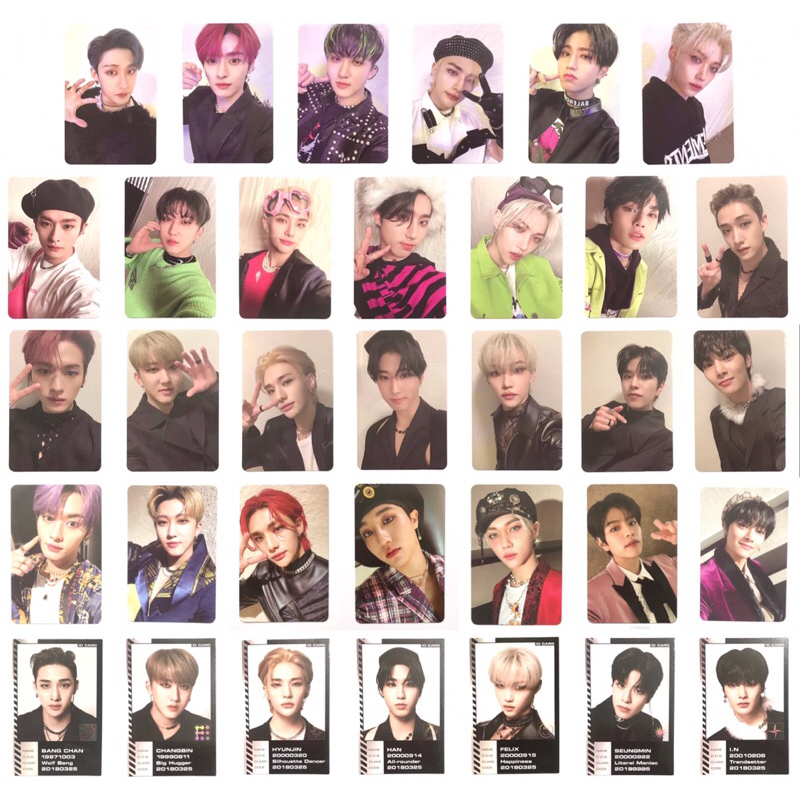 Stray Kids ODDINARY Official Photocard Album - pc standard jewel id