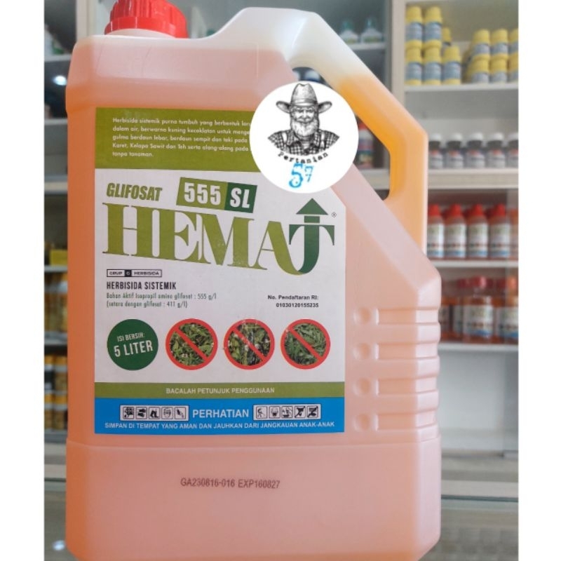 hemat 555sl 5Liter (glifosat)